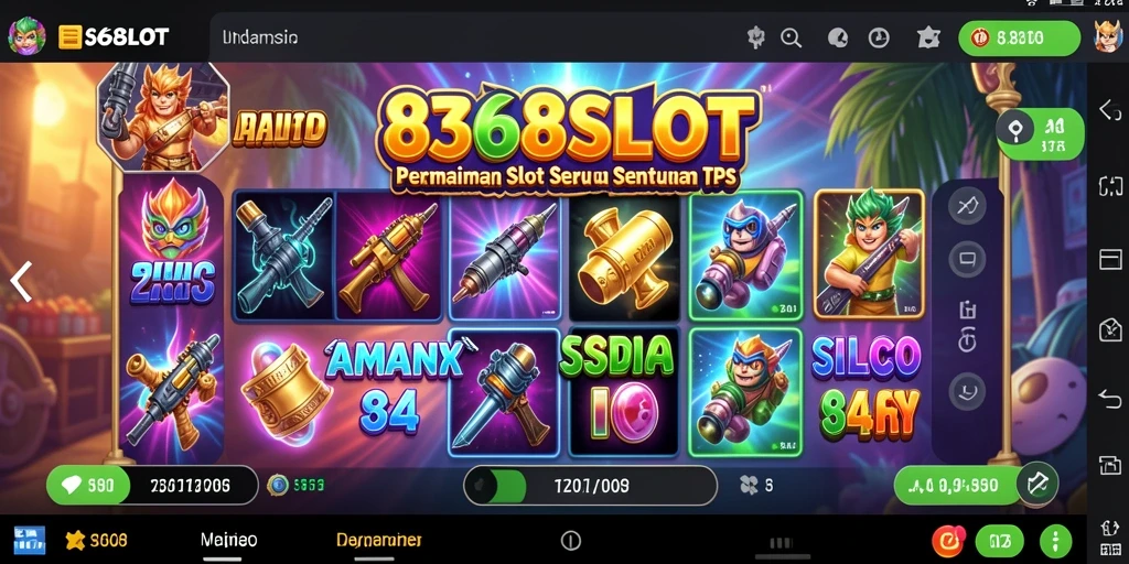 Tampilan gameplay menarik dari 8368SLOT yang penuh aksi.