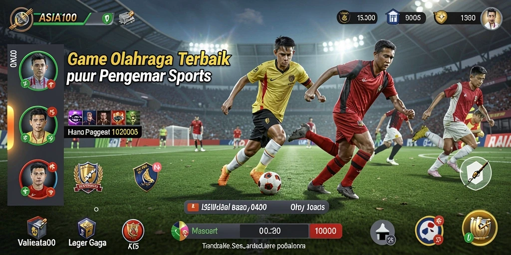 Tampilan gameplay ASIA100 yang mendebarkan dan realistis.