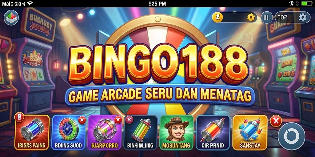 Tangkapan layar menampilkan aksi gameplay BINGO188 yang seru.