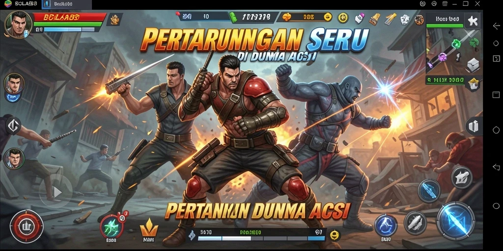 Screenshot BOLA88 menampilkan aksi seru dan grafis memukau dalam gameplay.
