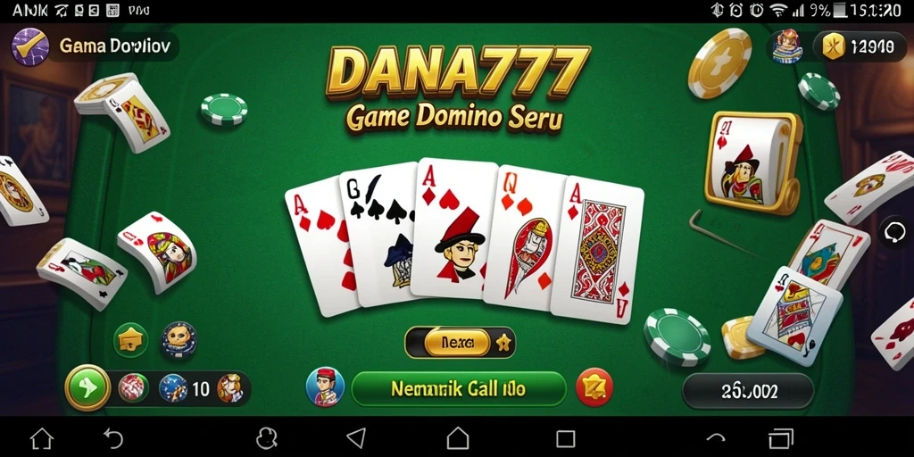 Screenshot DANA777 menampilkan gameplay menegangkan dan seru.