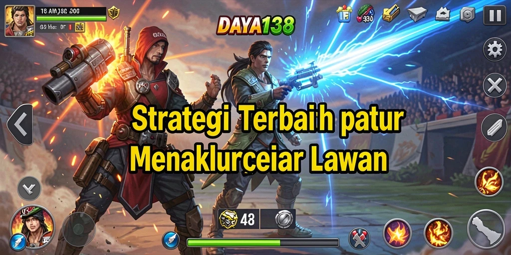 Tampilan gameplay epik dari DAYA138 yang menampilkan strategi mendalam.