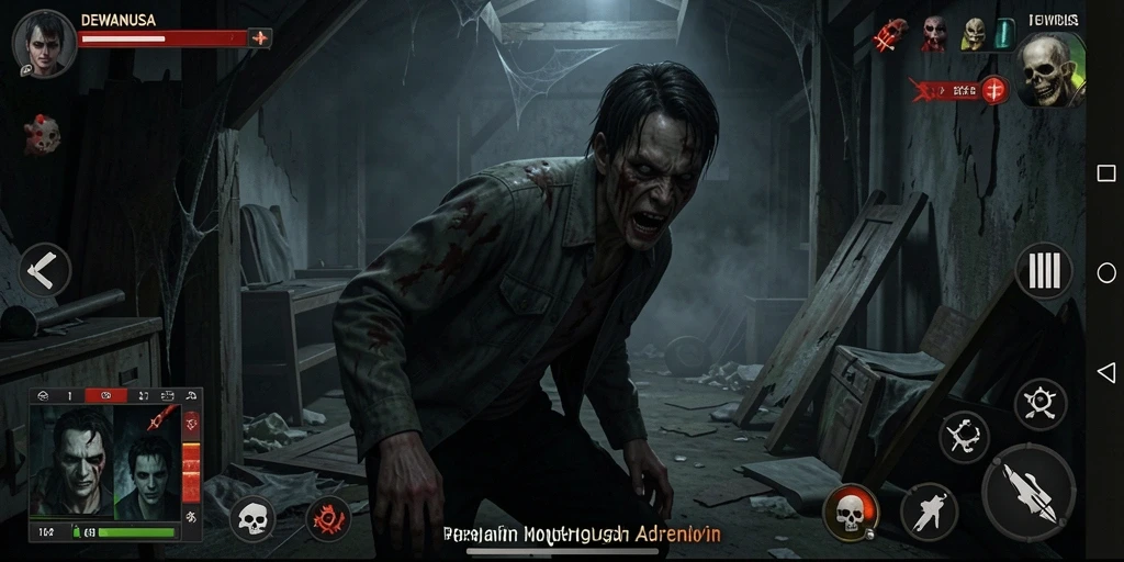 Gameplay DEWANUSA yang mencekam dan penuh ketegangan.
