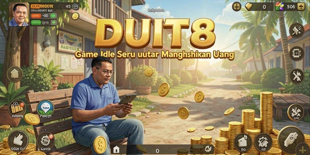 Tampilan gameplay menarik dan interaktif dari DUIT8.