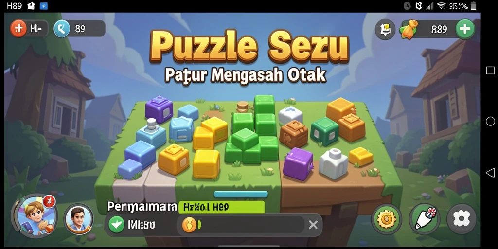 Tampilan gameplay H89 yang seru dan menantang puzzle.
