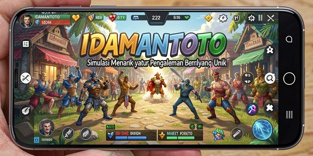 Tangkapan layar gameplay memukau dari IDAMANTOTO dengan elemen simulasi yang menarik.