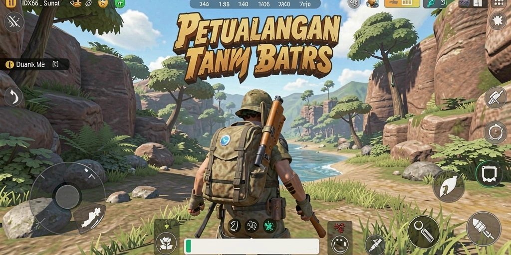 Tampilan gameplay menakjubkan di dunia Open World IDX66.