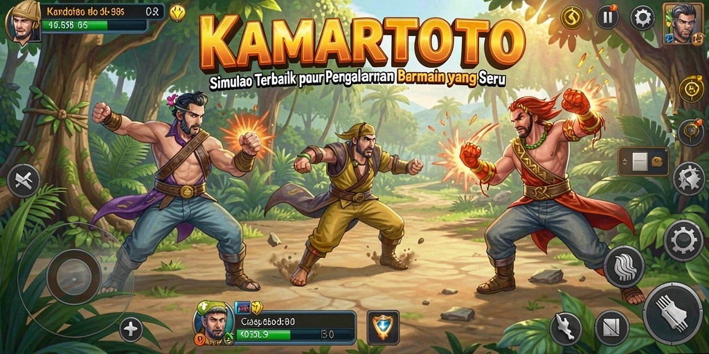 Gameplay KAMARTOTO menampilkan simulasi yang mendalam dan menantang.