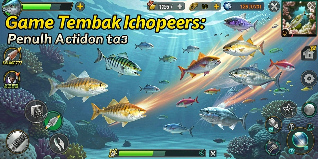 Tampilan gameplay KELINCI777 yang menakjubkan saat menembak ikan.