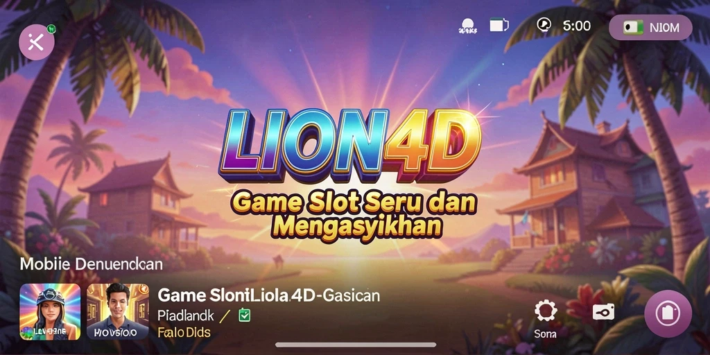 Menampilkan gameplay seru dengan beragam tema slot.