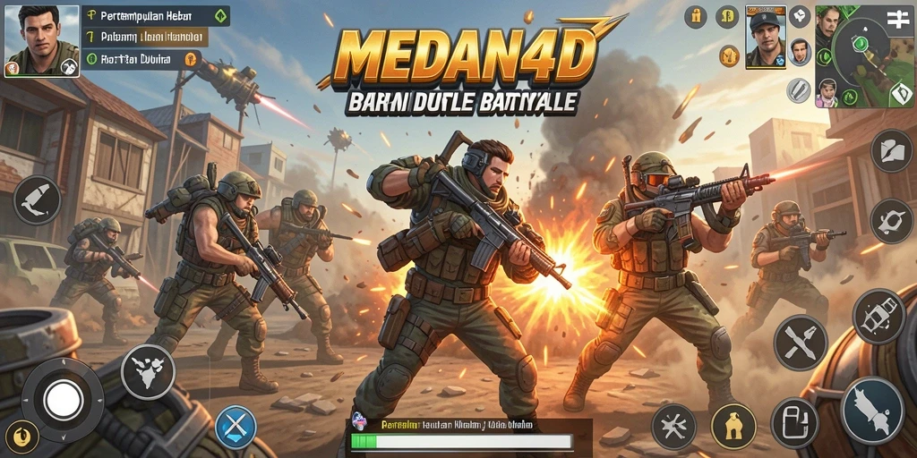 Gameplay seru dalam persaingan Battle Royale di MEDAN4D.