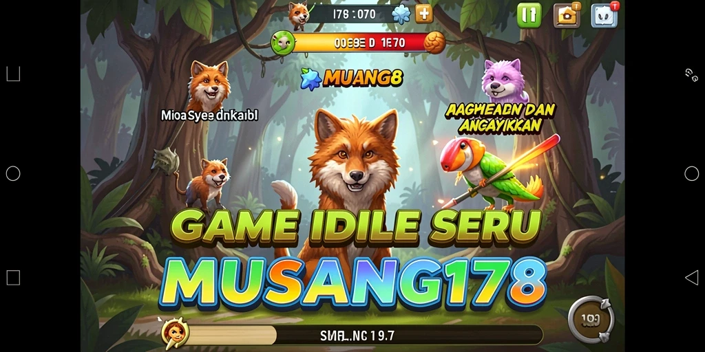 Screenshot utama dari gameplay MUSANG178 yang menunjukkan aksi Idle.