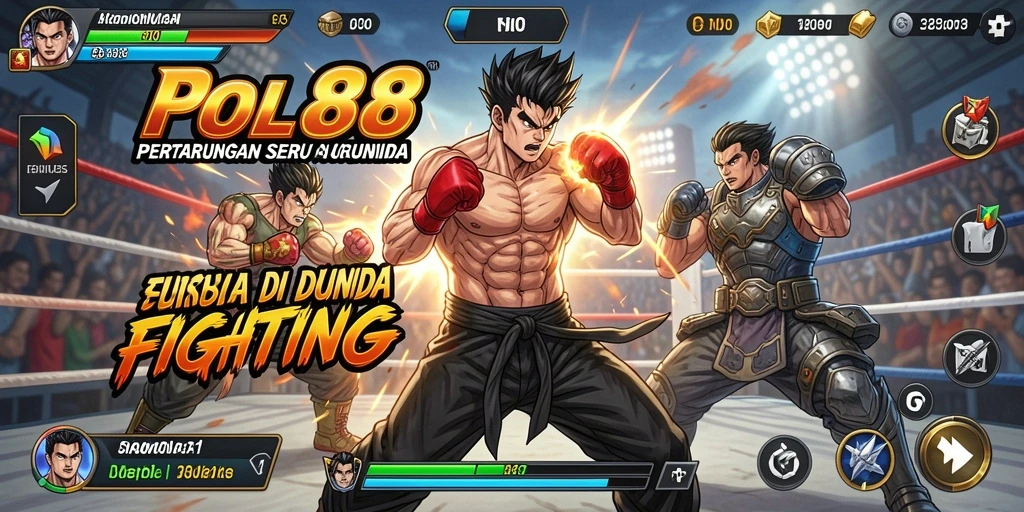 Screenshot gameplay POL88 menunjukkan pertarungan seru dan grafis menakjubkan.