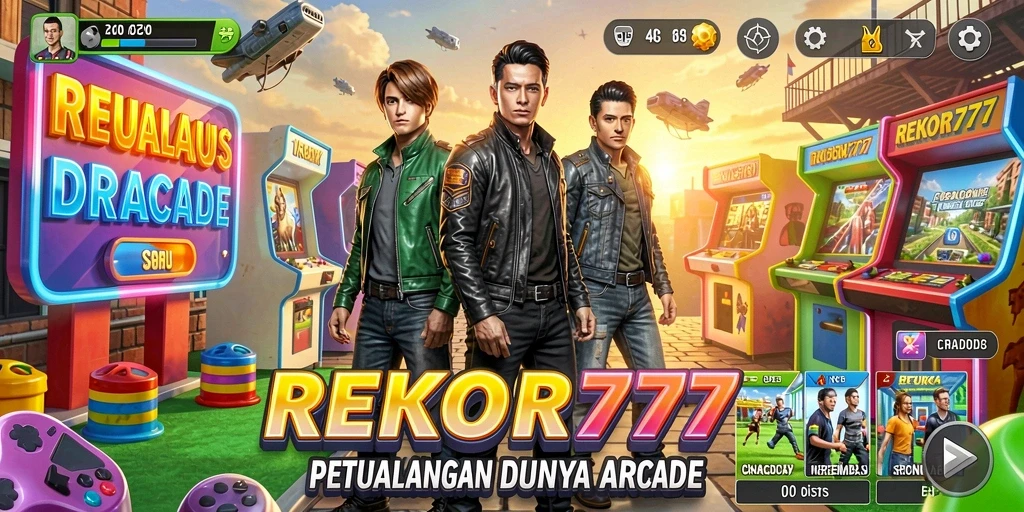 Tangkapan layar <strong>REKOR777</strong> menunjukkan aksi seru selama permainan arcade yang dinamis.