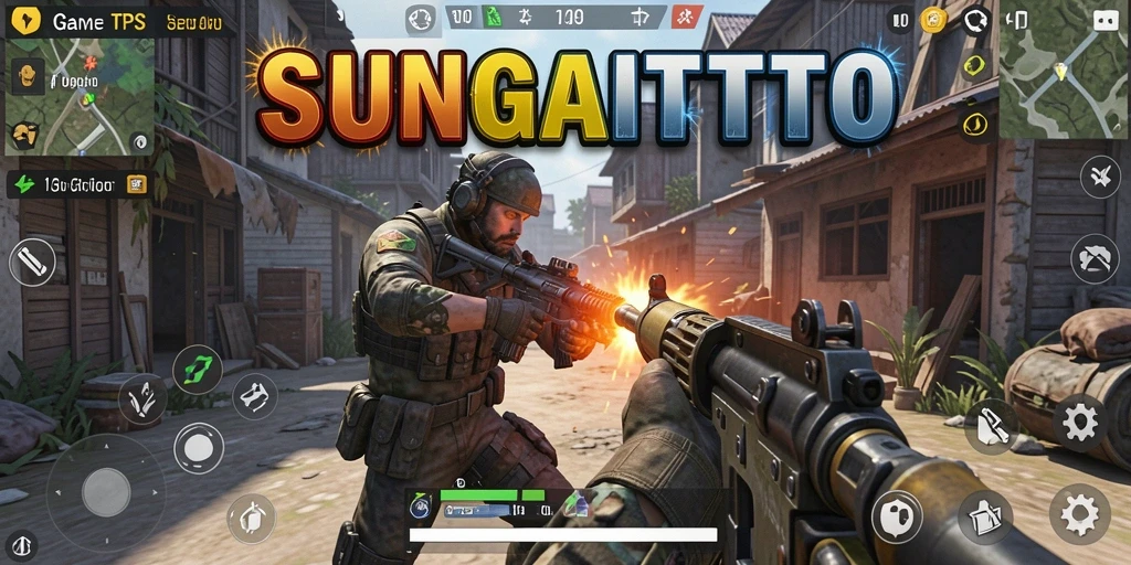 Tampilan gameplay SUNGAITOTO yang menegangkan dan seru.