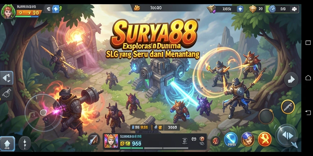 Tampilan menarik dari gameplay SLG SURYA88 yang menegangkan.