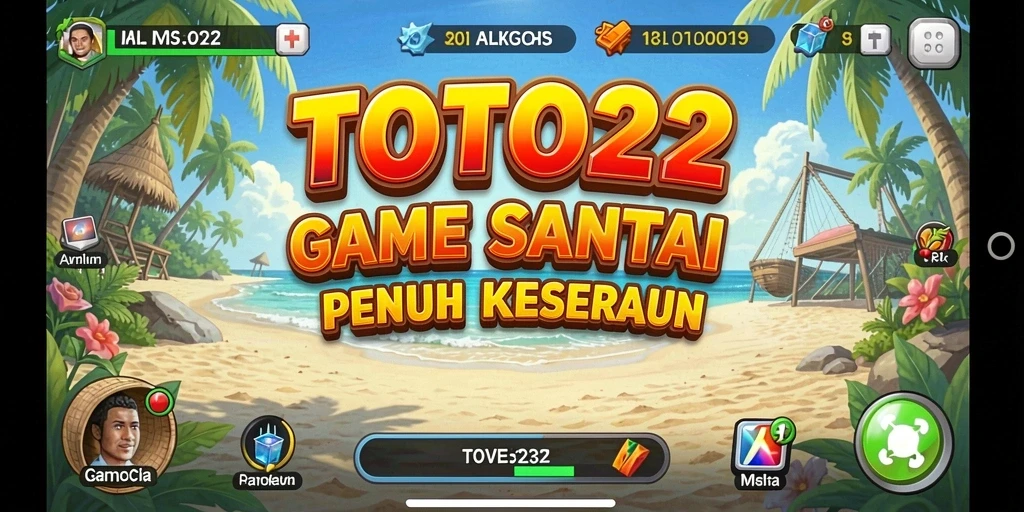 Tampilan menarik dalam gameplay TOTO22 yang seru dan santai.